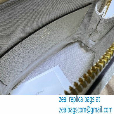 Gucci Horsebit 1955 mini Top Handle bag 677212 Beige/White 2024