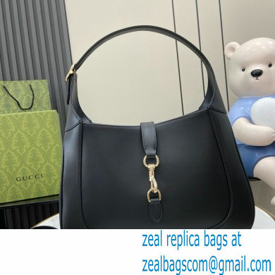 Gucci Jackie medium shoulder bag in black leather 782879 2024