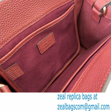 Gucci Jackie small tote bag IN Rosso Ancora leather 795349 2024