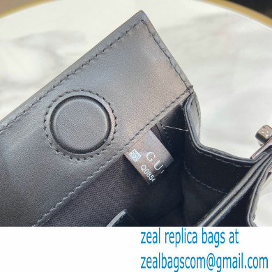 Gucci Ophidia GG small shoulder bag 503877 IN Black and grey GG denim 2024