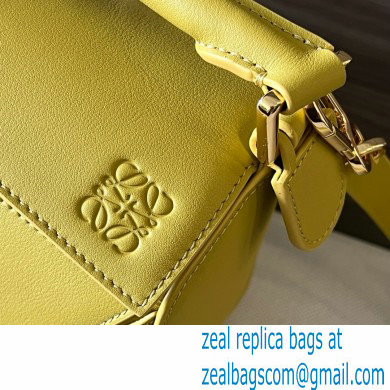LOEWE Small Puzzle bag in classic calfskin Bright Ochre 2024