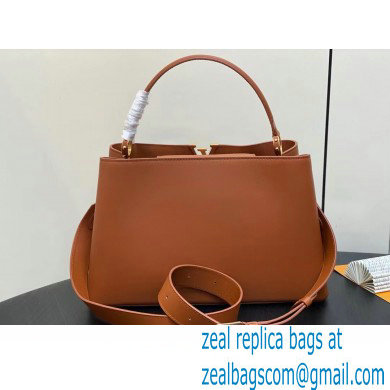 LOUIS VUITTON Capucines GM Souple M24879 Cognac 2024