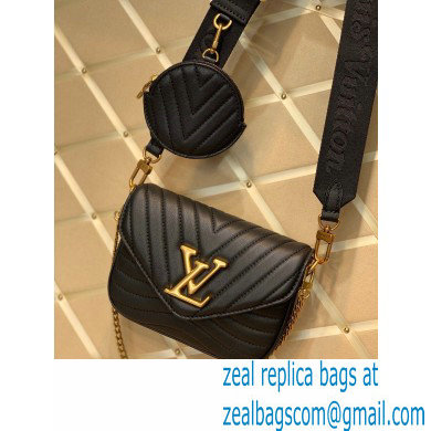LOUIS VUITTON New Wave Multi-Pochette BAG M22477 black 2024