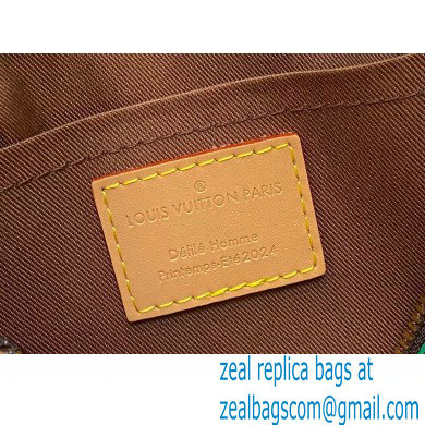 LOUIS VUITTON Speedy 18 Bandouliere Damier Pop N40611 2024