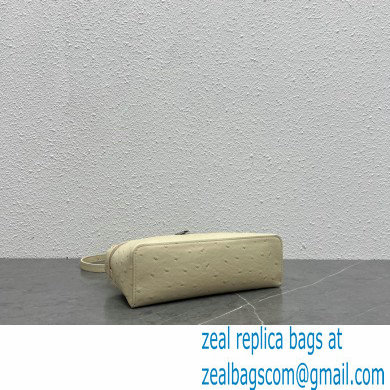 Loro Piana Extra Pocket L19 Bag in Ostrich Leather 05