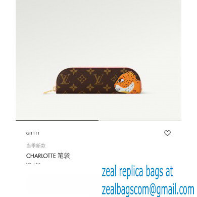 Louis Vuitton Charlotte Pencil Pouch GI1111 2024