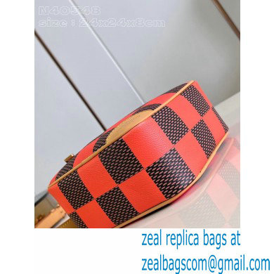 Louis Vuitton Damier Pop canvas Chess Messenger Bag N40548 Orange 2024