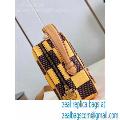 Louis Vuitton Damier Pop canvas Chess Messenger Bag N40562 Yellow 2024