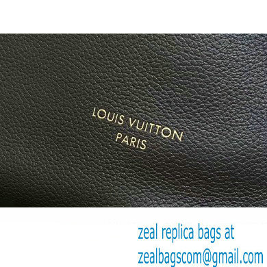 Louis Vuitton Grained calfskin Low Key Hobo MM Bag M24856 Black 2024