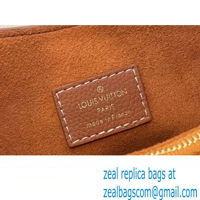 Louis Vuitton Grained calfskin Low Key Shoulder Bag M24885 Cognac Brown 2024