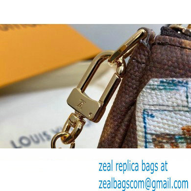 Louis Vuitton Monogram Canvas Mini Pochette Accessoires Bag Flight Mode M58009 2024