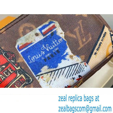 Louis Vuitton Monogram Canvas Mini Pochette Accessoires Bag Flight Mode M58009 2024