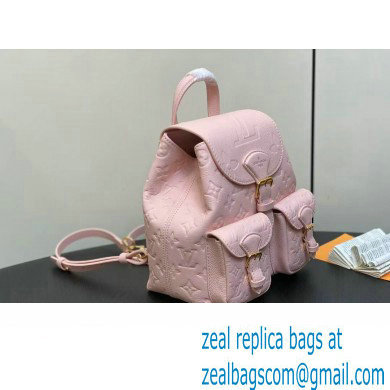 Louis Vuitton Monogram Empreinte leather Backup Backpack Bag M47074 Pink 2024