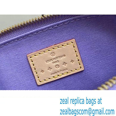 Louis Vuitton Monogram Vernis leather Nano Alma Bag New LV Remix M82974 Glossy Lilac 2024