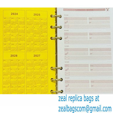 Louis Vuitton Ring Agenda Cover 26