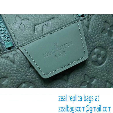 Louis Vuitton Taurillon Monogram leather Dopp Kit Bag M24442 Forest Green 2024