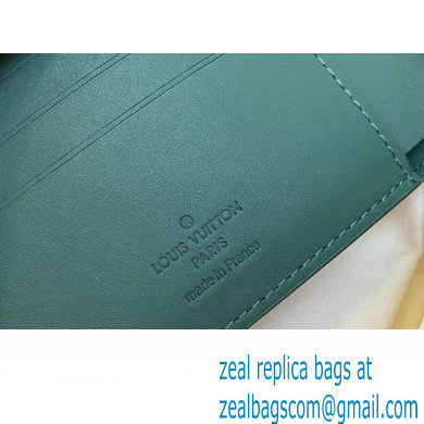 Louis Vuitton Taurillon Monogram leather Multiple Wallet M83055 Forest Green 2024