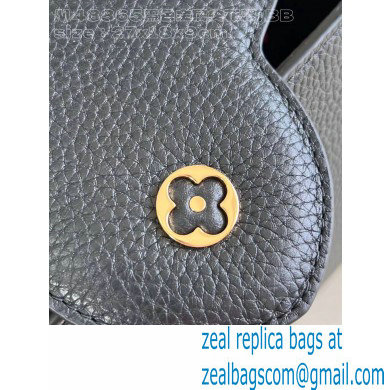 Louis Vuitton Taurillon leather Capucines BB Bag M24698 Black 2024