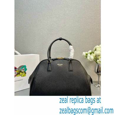 PRADA Large Saffiano leather bag 1BG524 BLACK 2024