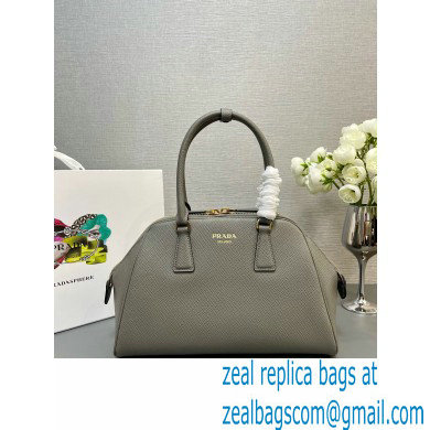 PRADA MEDIUM Saffiano leather bag 1BG537 GRAY 2024