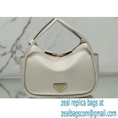 Prada Leather handbag 1BA451 White 2024