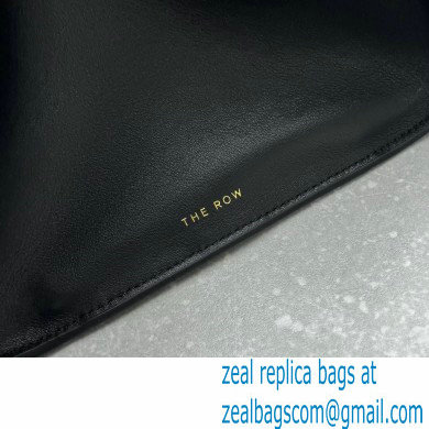 THE ROW Margaux Bag in BOX Leather BLACK 2024