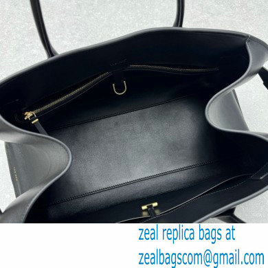 THE ROW Margaux Bag in BOX Leather BLACK 2024
