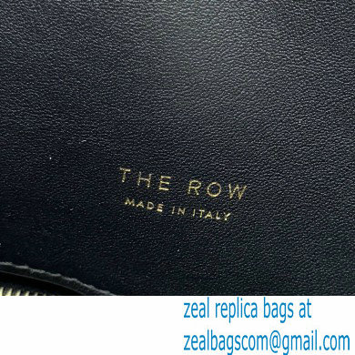 THE ROW Margaux Bag in BOX Leather BLACK 2024