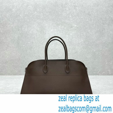 THE ROW Margaux Bag in BOX Leather COFFEE 2024