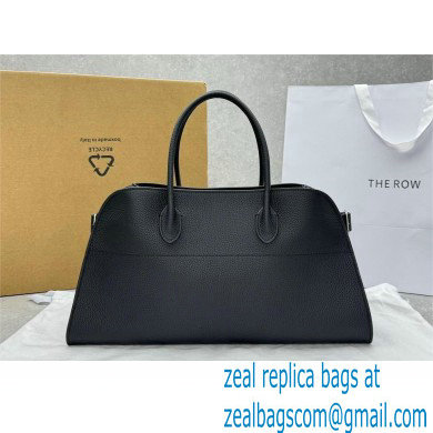 THE ROW Margaux Bag in GRAINED Leather BLACK 2024
