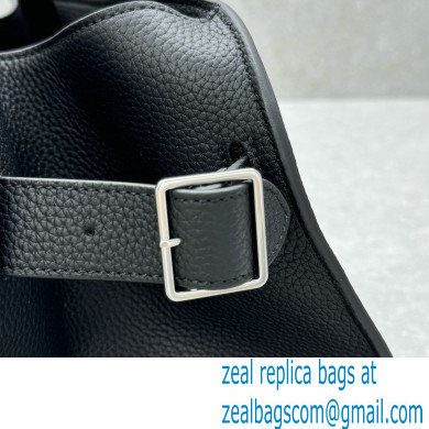 THE ROW Margaux Bag in GRAINED Leather BLACK 2024