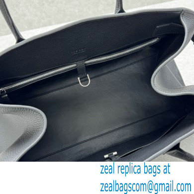 THE ROW Margaux Bag in GRAINED Leather BLACK 2024