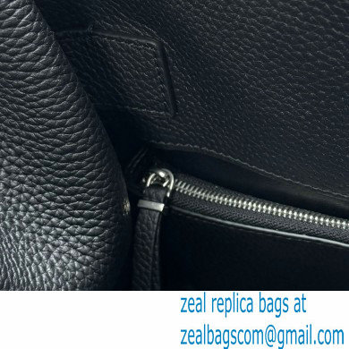 THE ROW Margaux Bag in GRAINED Leather BLACK 2024