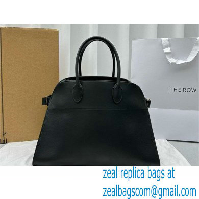 THE ROW MARGAUX 15 BAG IN BOX LEATHER black 2024