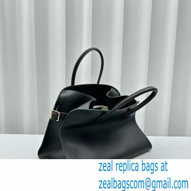 THE ROW MARGAUX 15 BAG IN BOX LEATHER black 2024