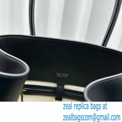 THE ROW MARGAUX 15 BAG IN BOX LEATHER black 2024