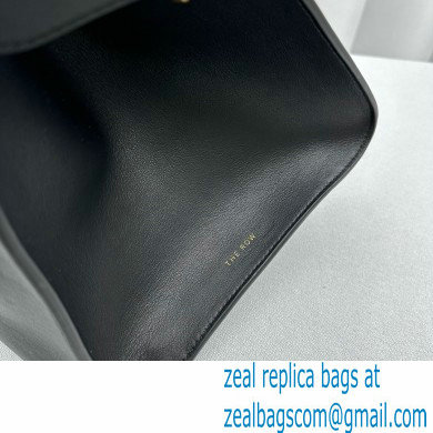 THE ROW MARGAUX 15 BAG IN BOX LEATHER black 2024