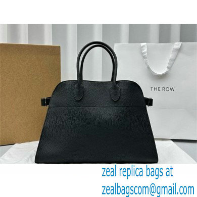 THE ROW MARGAUX 15 BAG IN grained LEATHER black 2024