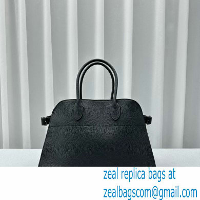 THE ROW MARGAUX 15 BAG IN grained LEATHER black 2024