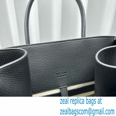 THE ROW MARGAUX 15 BAG IN grained LEATHER black 2024