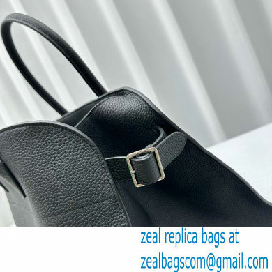 THE ROW MARGAUX 15 BAG IN grained LEATHER black 2024