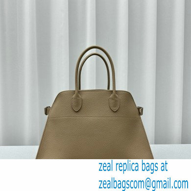 THE ROW MARGAUX 15 BAG IN grained LEATHER chai 2024