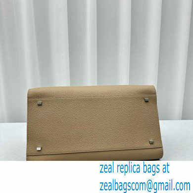 THE ROW MARGAUX 15 BAG IN grained LEATHER chai 2024