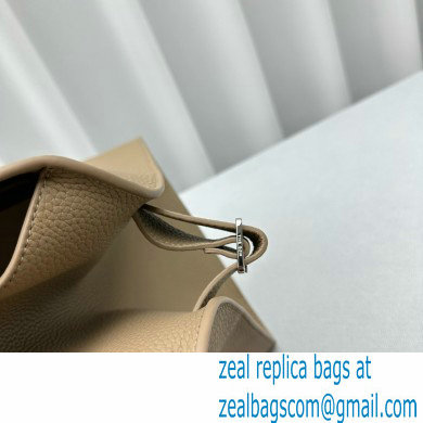 THE ROW MARGAUX 15 BAG IN grained LEATHER chai 2024