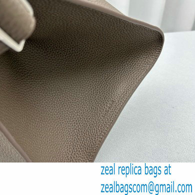 THE ROW MARGAUX 15 BAG IN grained LEATHER etoupe 2024