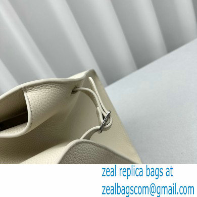 THE ROW MARGAUX 15 BAG IN grained LEATHER white 2024
