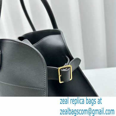 THE ROW MARGAUX 17 BAG IN BOX LEATHER black 2024