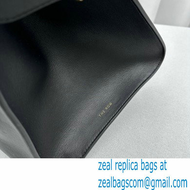 THE ROW MARGAUX 17 BAG IN BOX LEATHER black 2024