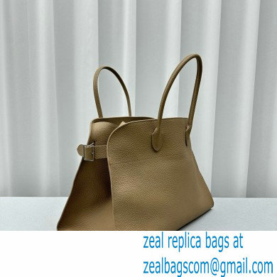 THE ROW MARGAUX 17 BAG IN GRAINED LEATHER CHAI 2024
