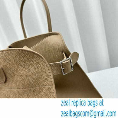 THE ROW MARGAUX 17 BAG IN GRAINED LEATHER CHAI 2024
